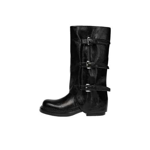 Hankermeet Колено Высокие сапоги 4CM Женские