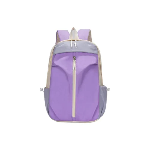 CREAM BEAR Нейлоновый Рюкзак Стандартный Унисекс Серый Фиолетовый Фиолетовый Оранжевый Черный