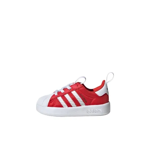Adidas Originals SUPERSTAR 360 Низкие Кроссовки для Малышей Красный Infant и Toddler