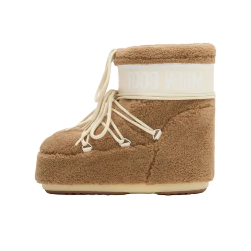 MOON BOOT ICON SHORT Сноубутсы Унисекс Верблюжий Коричневый