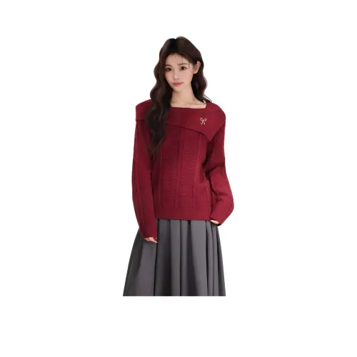 ЮЙЧЖАОЛИНЬ CZ44# Красный CZ44# Красный Женские Свитера