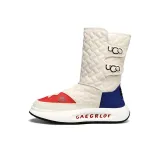 Бежево-красный