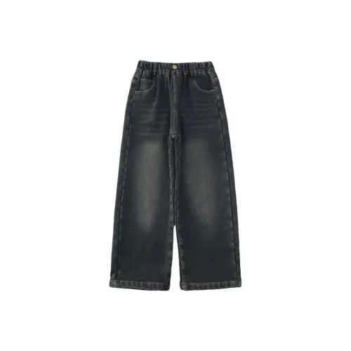 M JBABY Синие Джинсы для школьного возраста