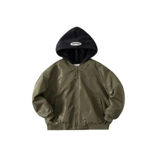 QIAONITONG Хлопковый пуховик для подростков