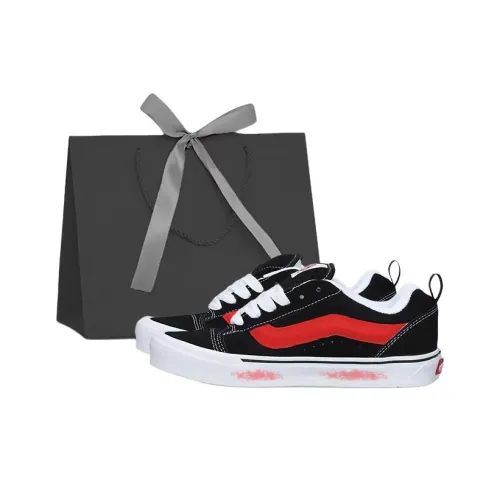 VANS Knu Skool Износостойкие и Легкие Низкие Кроссовки для Скейтбординга Унисекс