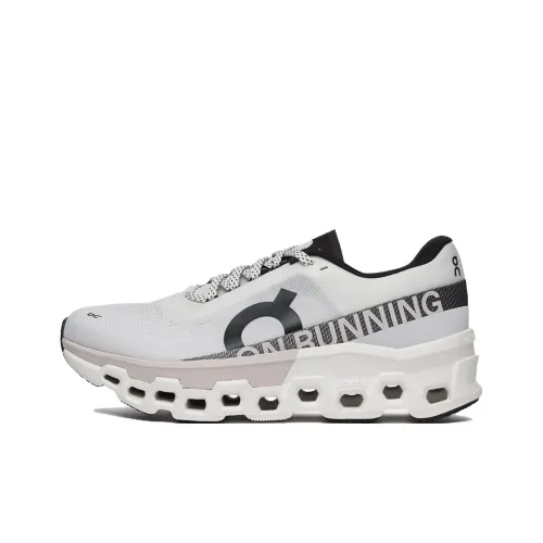 On Cloudmonster 2 Амортизация Покрытие Отскок Низкий Топ Повседневные Тренировки для Марафона Беговые Кроссовки Мужские