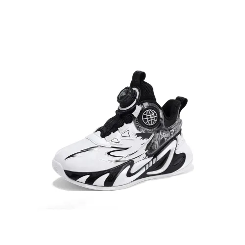 QIUTEXIONG Устойчивые к истиранию противоскользящие анти-КИК детские баскетбольные кроссовки 2025 для детей