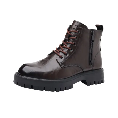 XINJIYUAN Текстура Коммутирование Urban Exploration Шестерня Короткий Мартин Ботин Мужской