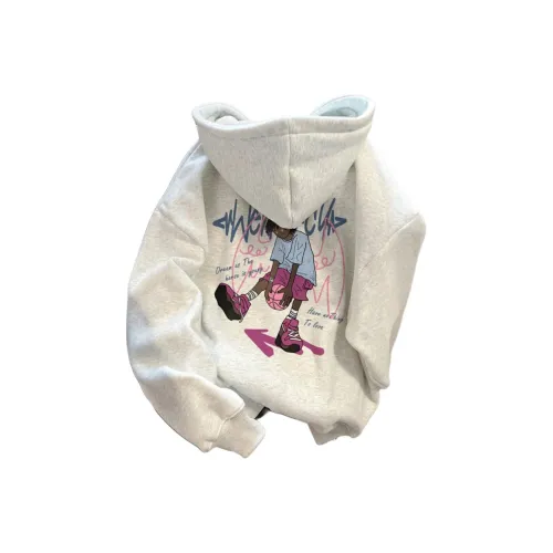 LH HOMME Белый Серый Унисекс Свитшоты