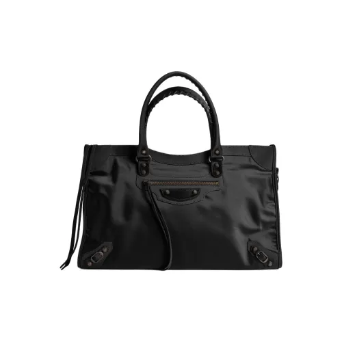 Balenciaga Le City Полиамид с Полиэстером Сумка Большая Мужская Черная