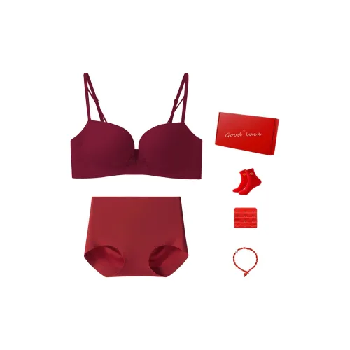 DUSHILIREN Красный Женское нижнее белье Наборы