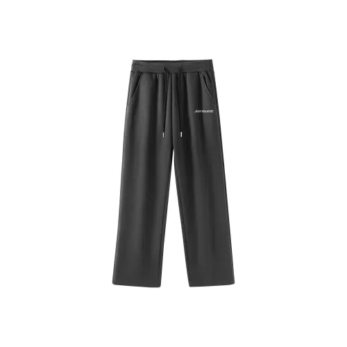 JEANSWEST Темно-серый унисекс повседневные штаны