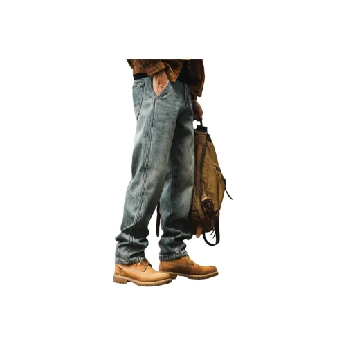 SLLAVIF Мужские Джинсы