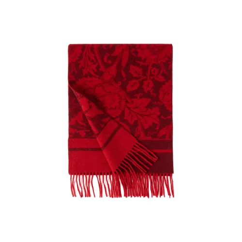 SHANGHAIGUSHI 100% Шарфы из овечьей шерсти вязаные Женские