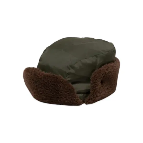 NEIGHBORHOOD x Eddie Bauer Шапки-ушанки Унисекс Оливково-зеленый Бежевый черный