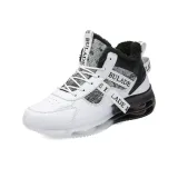 Белый, черный, утеплённая обувь.