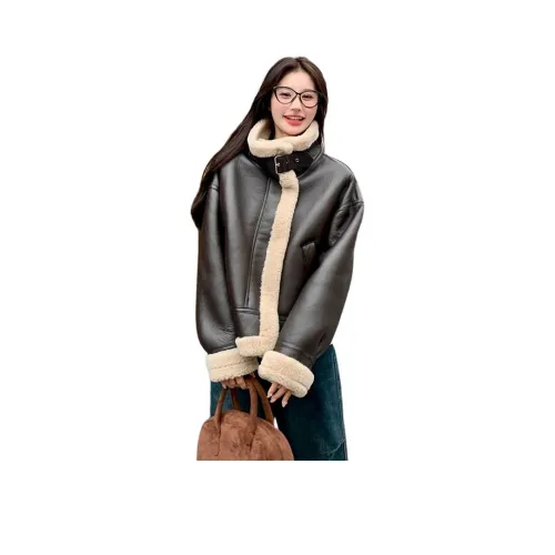 LAOYECHE Бархатовое пальто с женским дизайном