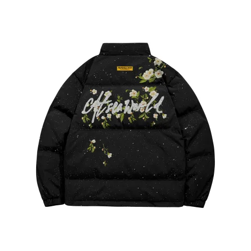 TONYKRZ Черный [Улучшенный High Качество Гипсофила] Унисекс Пуховики