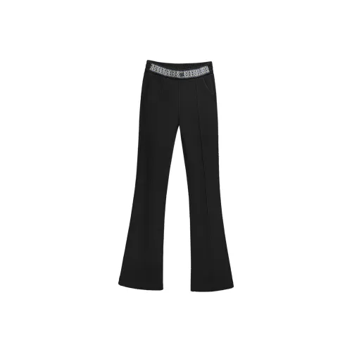 SIBAISHE Черные Женские Повседневные Штаны