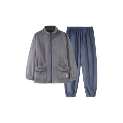 MADALLO Серый Мужской Пижамный Комплект