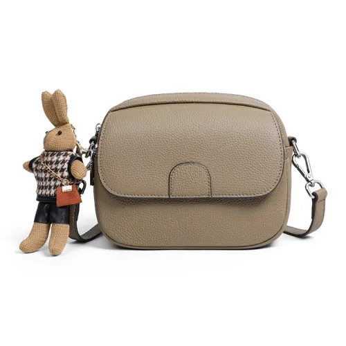 PESASRIE Сумка через плечо из коровьей кожи женская многоцветная