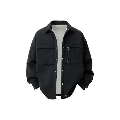 SZSX Черный Унисекс Пуховики