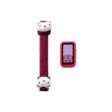 Медведь Резинка для волос - Бордовый + Защитный чехол (Запястье 13 см - 15 см)