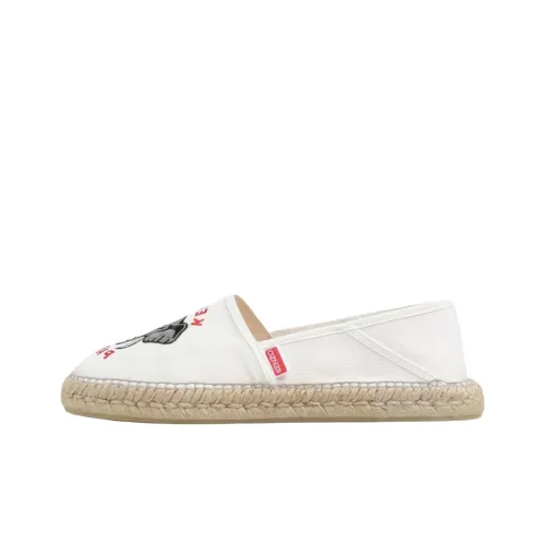 KENZO ELEPHANT Эспадрильи Белый Мужской