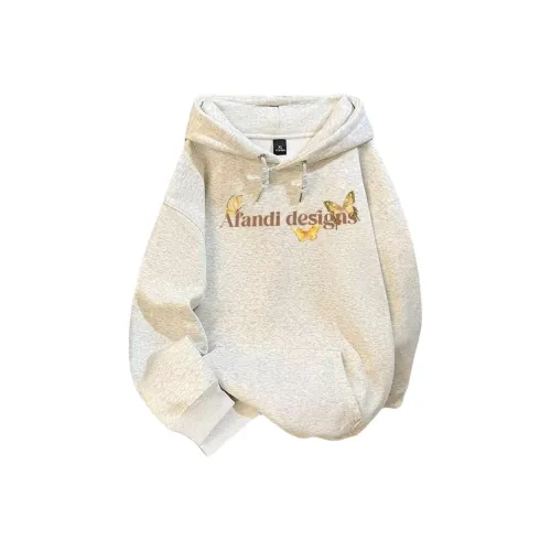 LH HOMME Белый Серый Унисекс Свитшоты