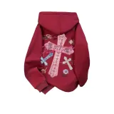 Бургундский - Флисовая подкладка