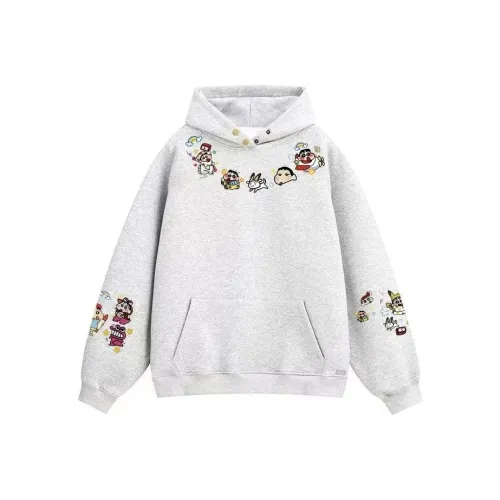 CHONGXIAOLV Серый Унисекс Свитшоты