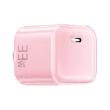 Маленький сахарный кубик 33 Вт [Улучшенный], цвет розовая вишня, быстрая зарядка при низких температурах