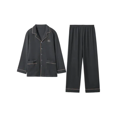 MADALLO Черный мужской комплект пижам