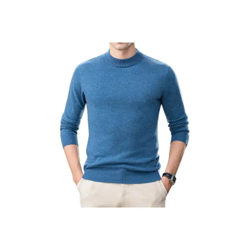 H YXIANG Кашемировый свитер унисекс