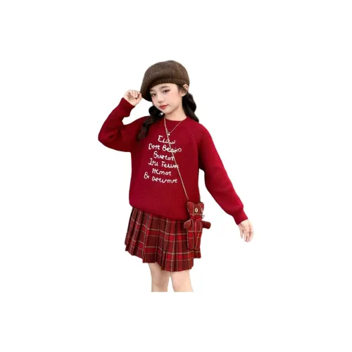 Детский комплект YOUYOUDIANXIA с юбкой 2 предмета