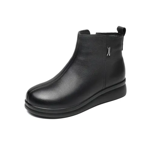 XINNUO Ботильоны Black Женские