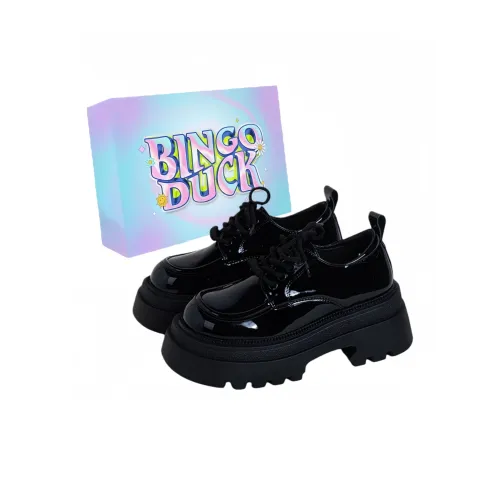 BINGO DUCK Грубый каблук Лоферы Женские