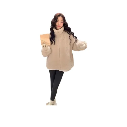 QINGYING Бархатовое пальто с женским дизайном