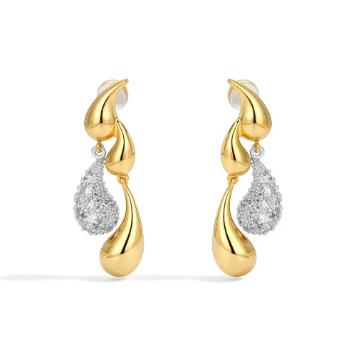 BOONEE ALUS Серьги с серебряным покрытием женские