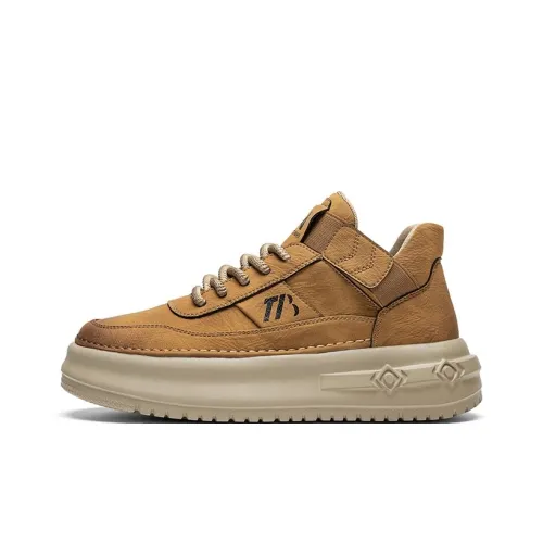 PAIBLOKS Амортизация Высота Увеличение Устойчивость к Износу Противоскользящие MID Скейтборд Кроссовки Мужские