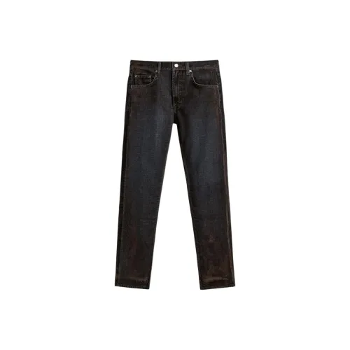 ZARA Коричневый Мужской Джинсы