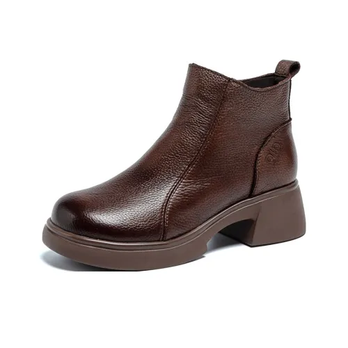 H2 Натуральная кожа коровы Роскошь Элегантность Женская обувь Ботильоны Женские