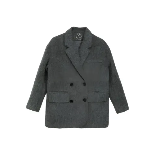 PNVB Темно-серый Женский Пальто