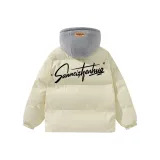 Экрю, серый, капюшон, стиль