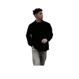 Черный с флисовой подкладкой