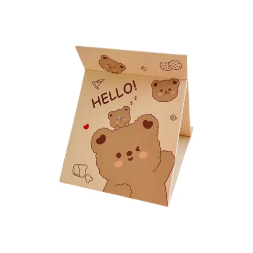 CIBO Милый Медведь Складной Портативный Зеркало для Макияжа для Спальни и Домашнего Использования Красота Инструмент