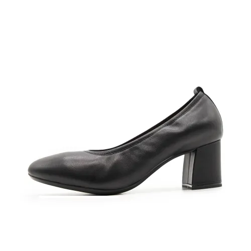 FED Обувь Без Подкладки Высота Каблука 5,5 см Женская Черная