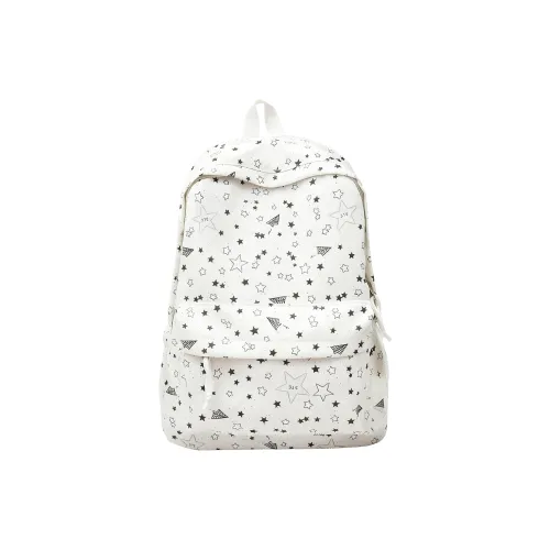 CREAM BEAR Нейлоновый Рюкзак Стандартный Женский Белый Розовый Синий Черный