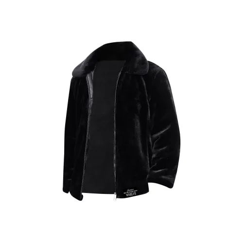 WHELVE Черный Унисекс Пуховики