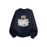 Темно-синий, синий, с флисовой подкладкой [премиум]